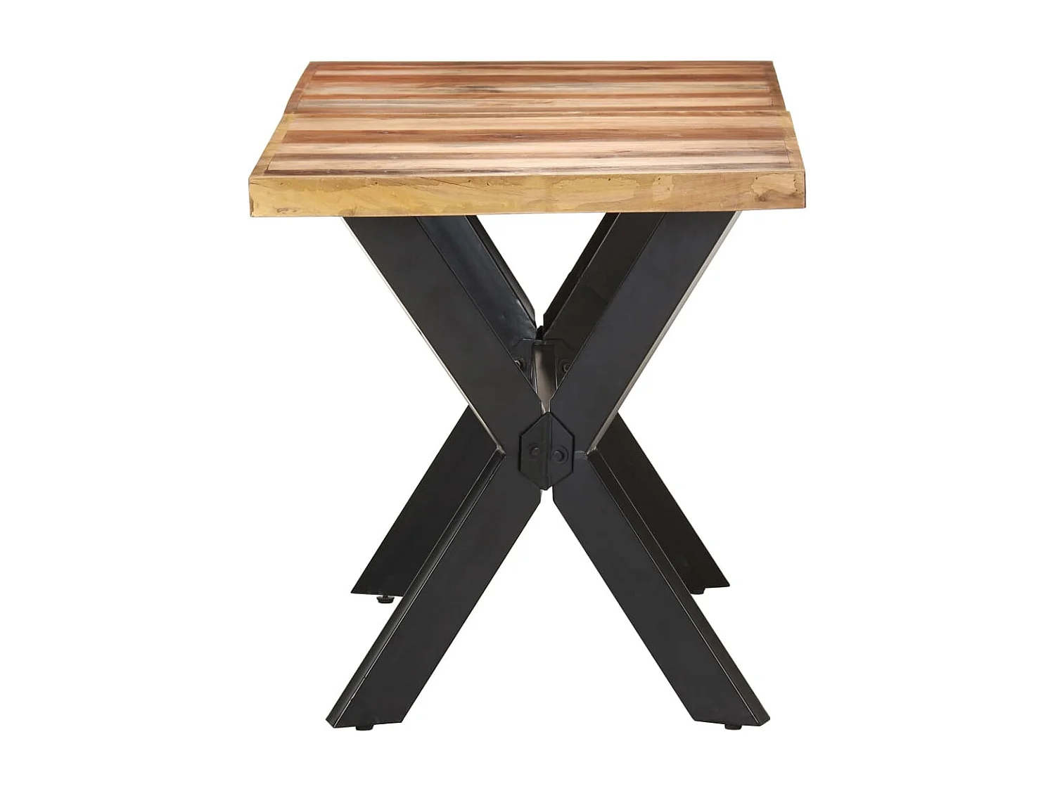 Mesa jantar 140x70x75 cm madeira maciça c/ acabamento a mel