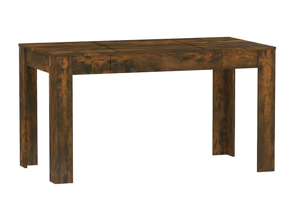 Esstisch Räuchereiche 140x74,5x76 cm Holzwerkstoff