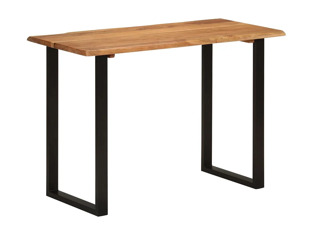 Tavolo da Pranzo 110x50x76 cm Legno Massello di Acacia