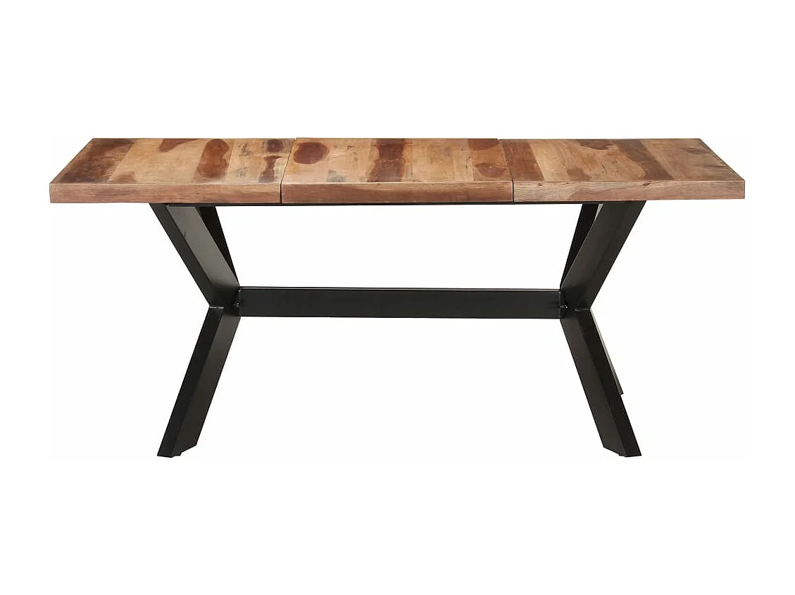 Esstisch 180x90x75 cm Massivholz Honigfarben