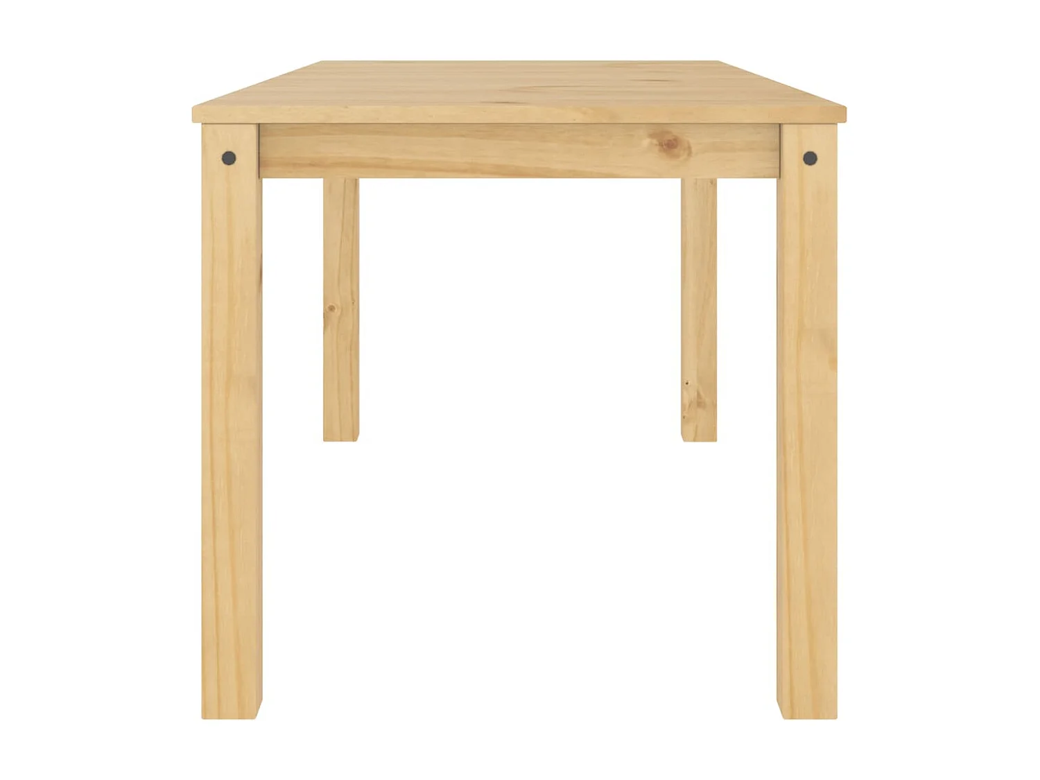 Mesa de comedor Panama madera maciza de pino 160x80x75 cm