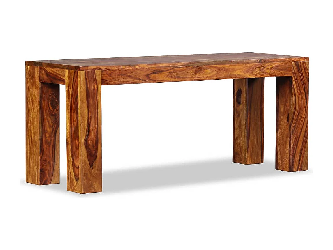 Massivholzbank 110x35x45 cm