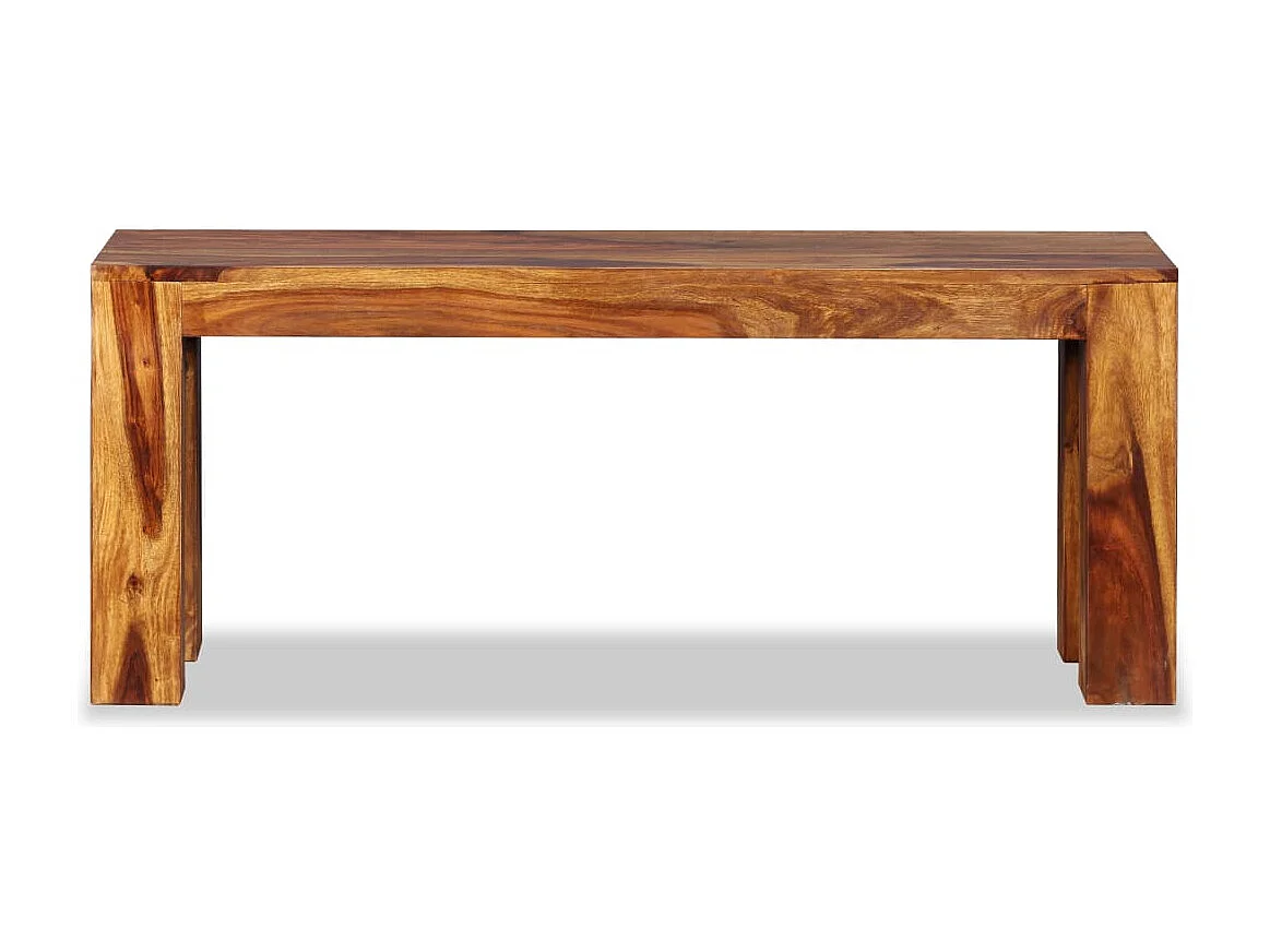 Massivholzbank 110x35x45 cm