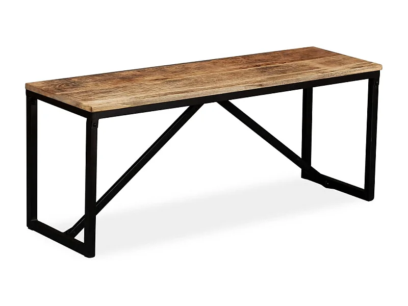 Bank 110 x 35 x 45 cm Massief mangohout