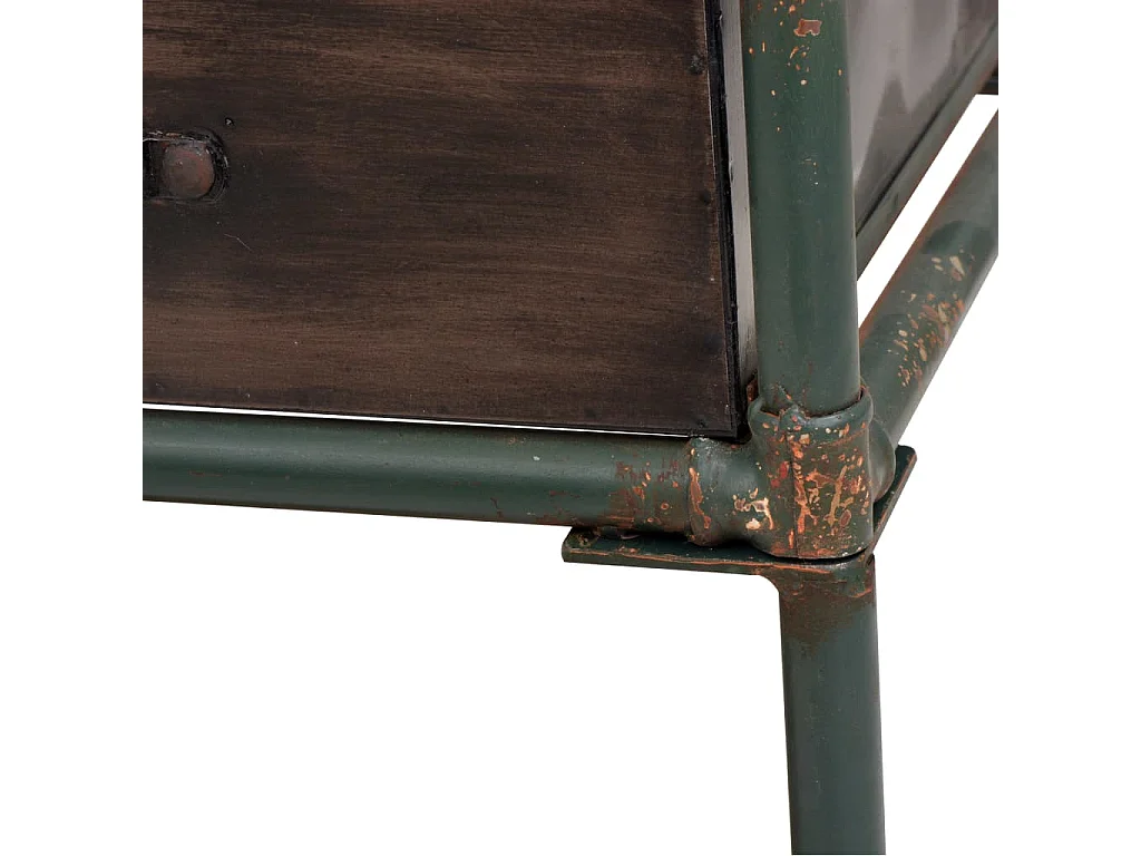 Banc de rangement avec coussin 107,5 x 34,5 x 59 cm