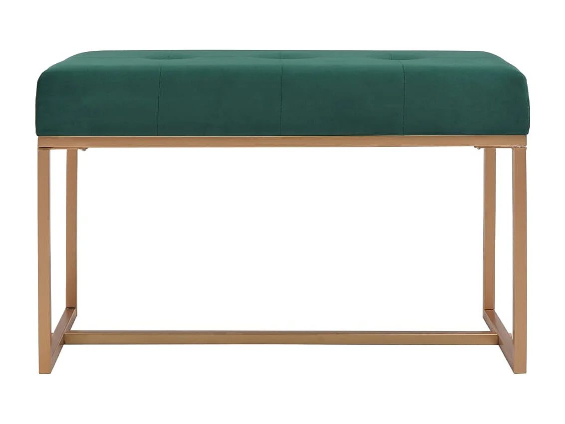 Panca 80 cm Velluto Verde