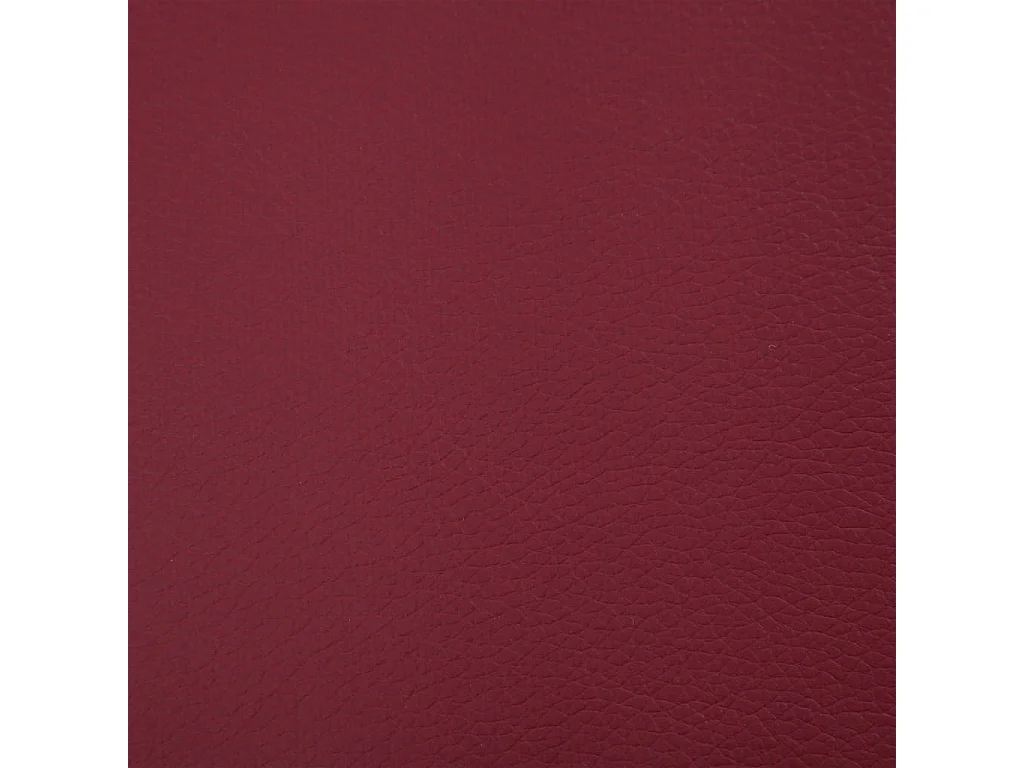 Panca con vano portaoggetti 116 cm Ecopelle Bordeaux