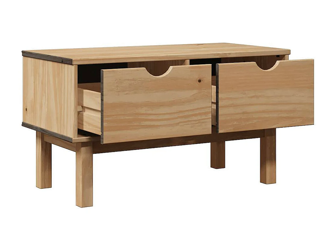 Banc de couloir OTTA 80x40x45 cm bois de pin massif