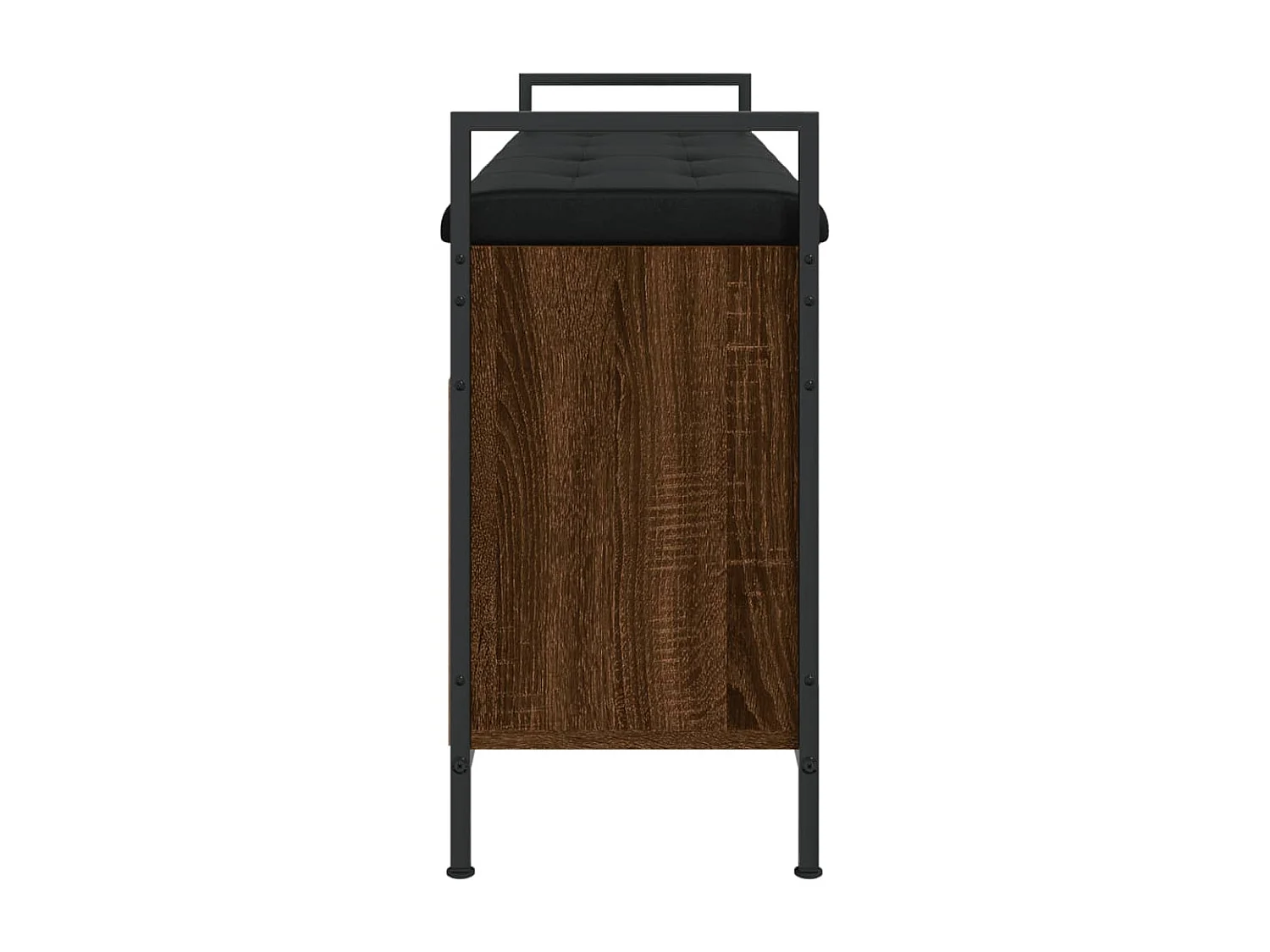 Banc à chaussures Chêne marron 105,5x32x57,5 cm Bois ingénierie