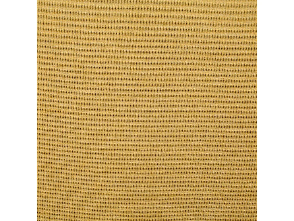 Banc avec compartiment de rangement 116 cm Jaune Polyester