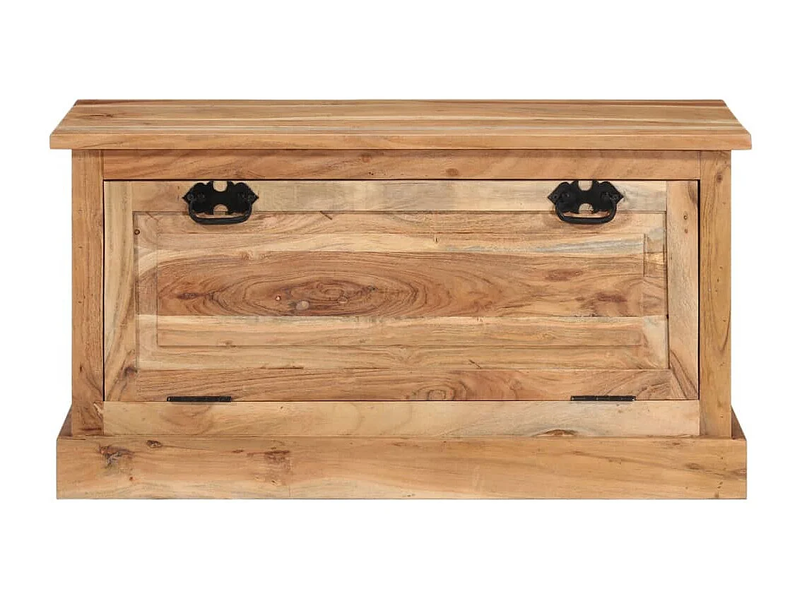 Schuhaufbewahrungsbank 85x40x45cm Massives Akazienholz