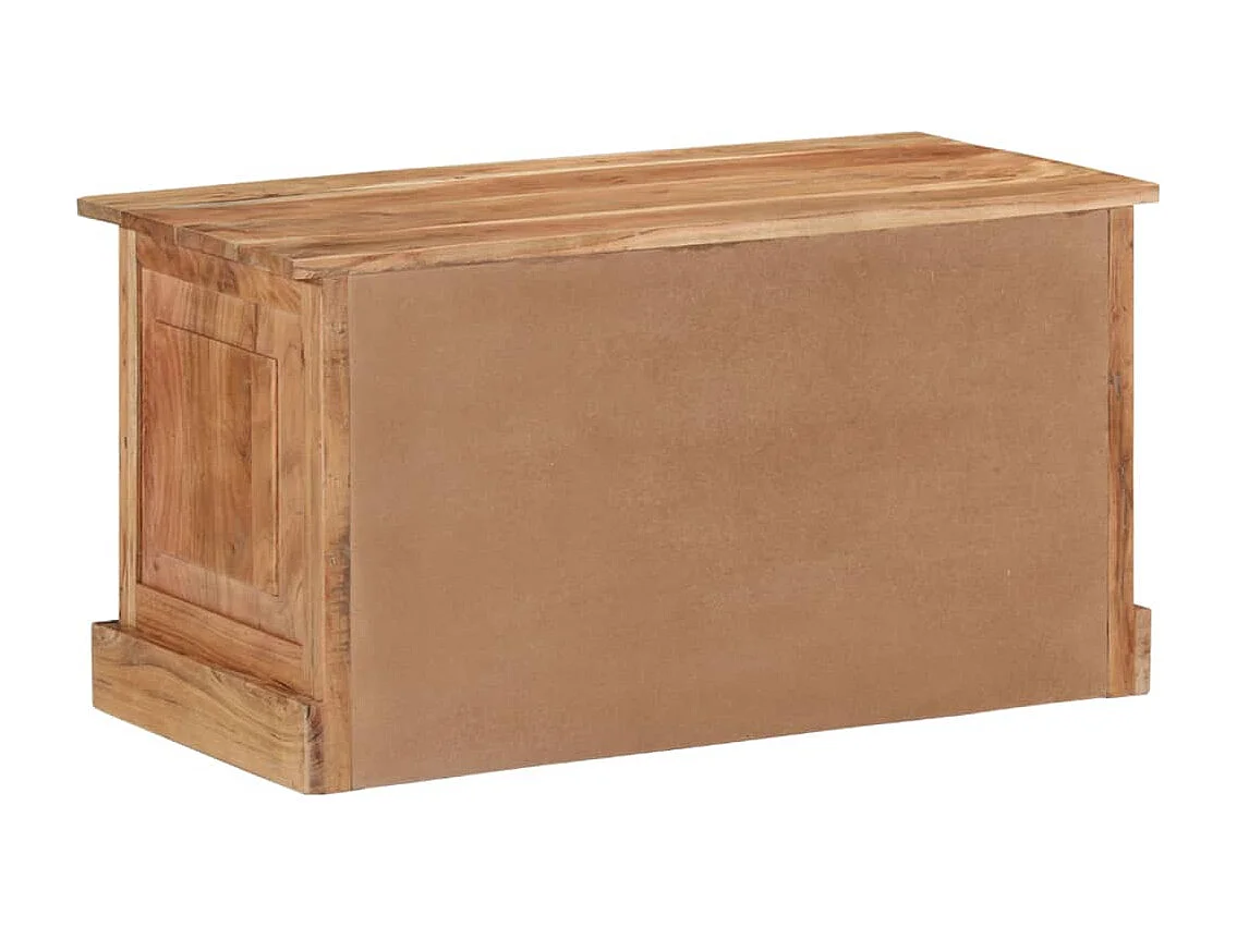 Schuhaufbewahrungsbank 85x40x45cm Massives Akazienholz