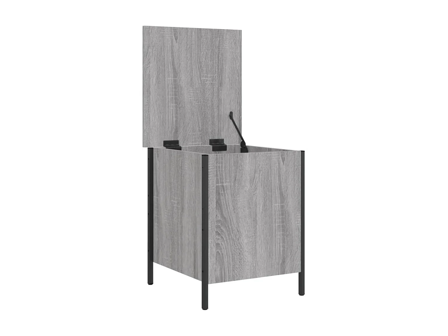 Banc de rangement sonoma gris 40x42,5x50 cm bois d'ingénierie