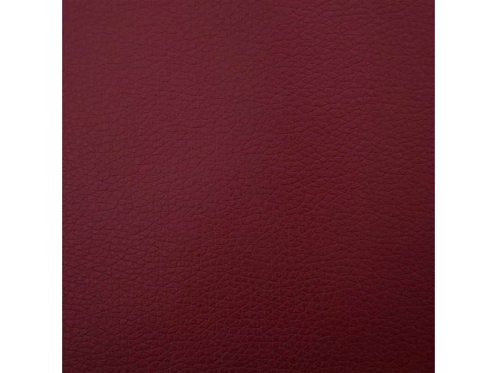 Banc 139,5 cm Rouge bordeaux Similicuir