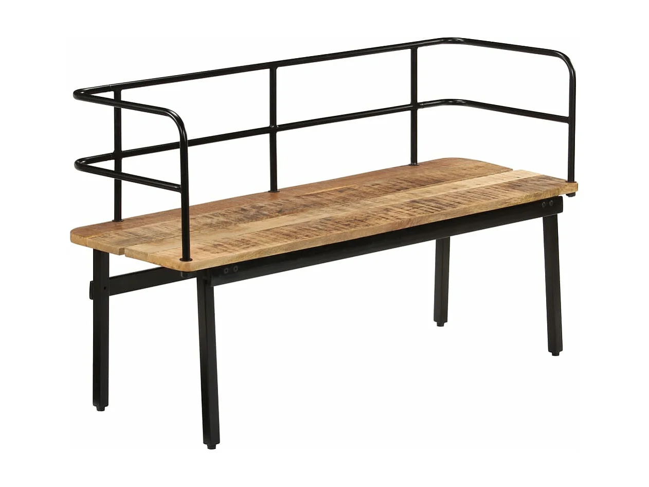 Banc 120 x 40 x 70 cm Bois de manguier massif