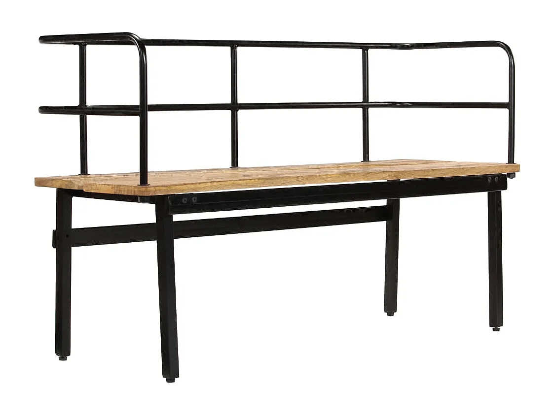 Banc 120 x 40 x 70 cm Bois de manguier massif