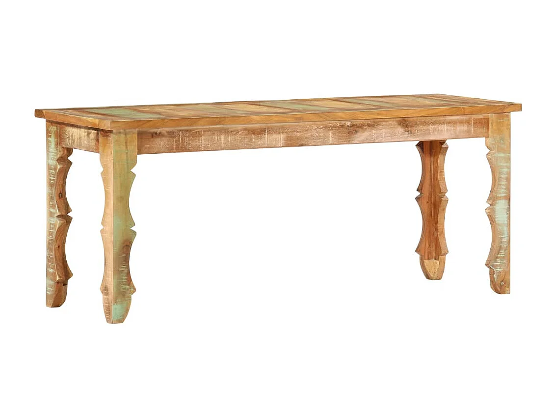 Panca 110 x 35 x 45 cm Legno massello di recupero
