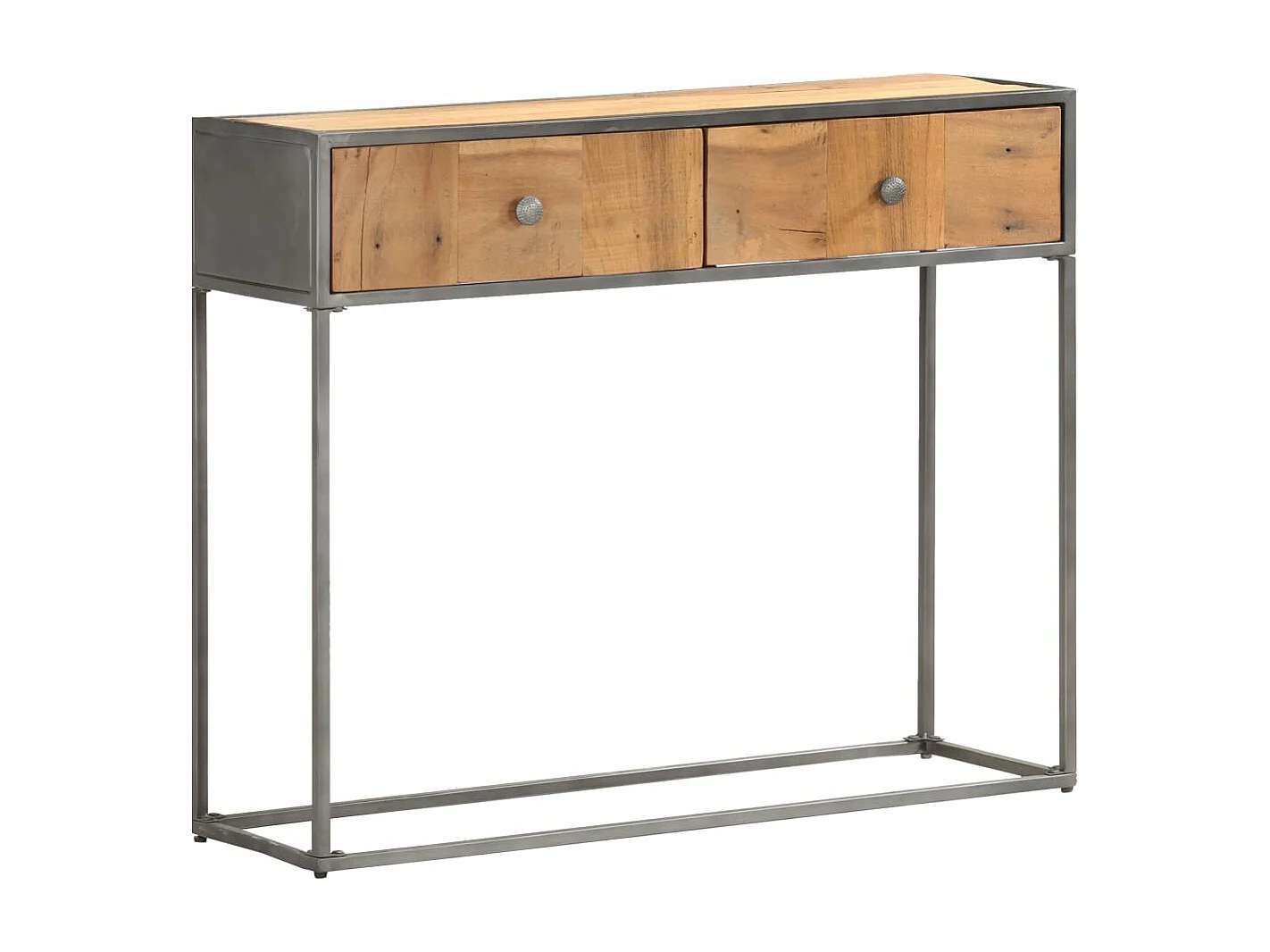 Table console 90x30x75 cm Bois de récupération massif