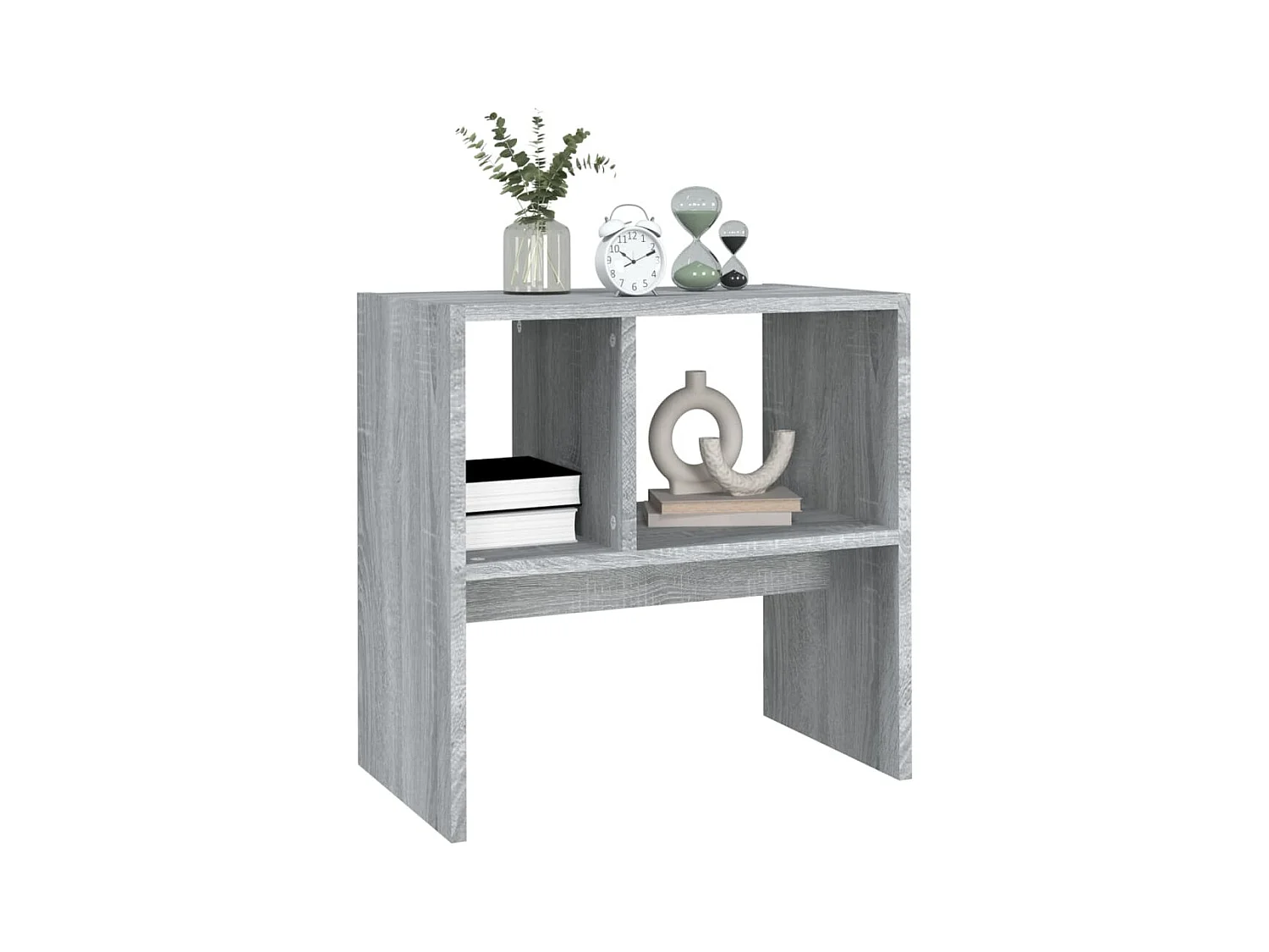 Table d'appoint Sonoma gris 50x30x50 cm Bois d'ingénierie