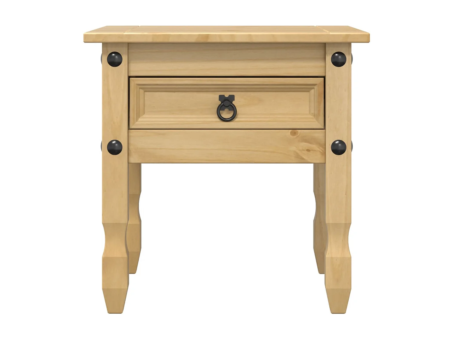 Corona Beistelltisch 50x50x50 cm aus massivem Kiefernholz