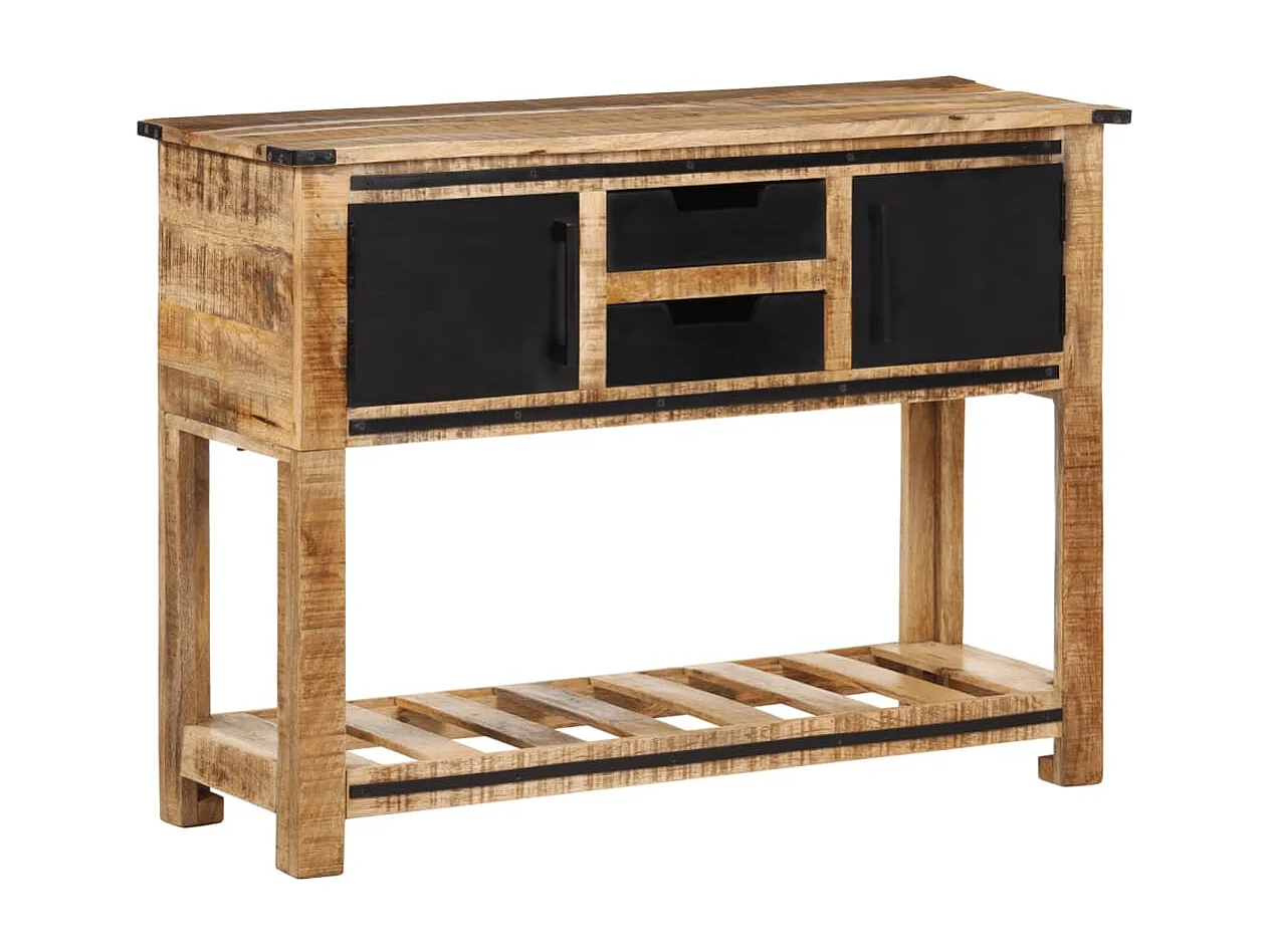 Consolle 100x35x75 cm in legno massello di mango