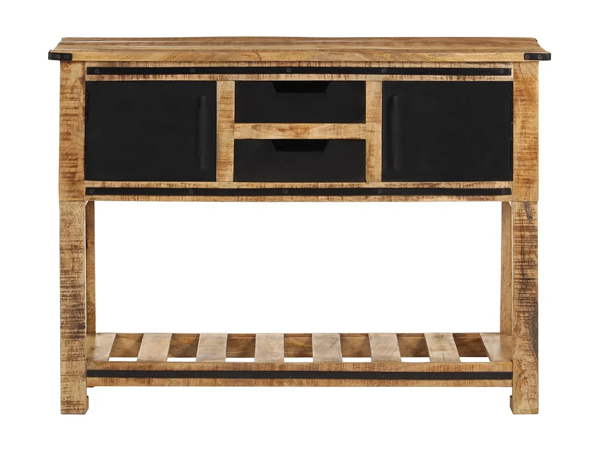 Consolle 100x35x75 cm in legno massello di mango