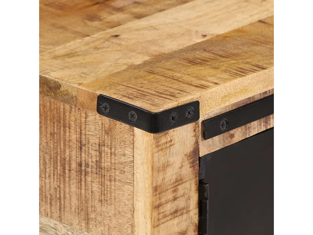 Consolle 100x35x75 cm in legno massello di mango