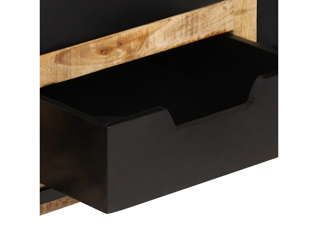 Consolle 100x35x75 cm in legno massello di mango