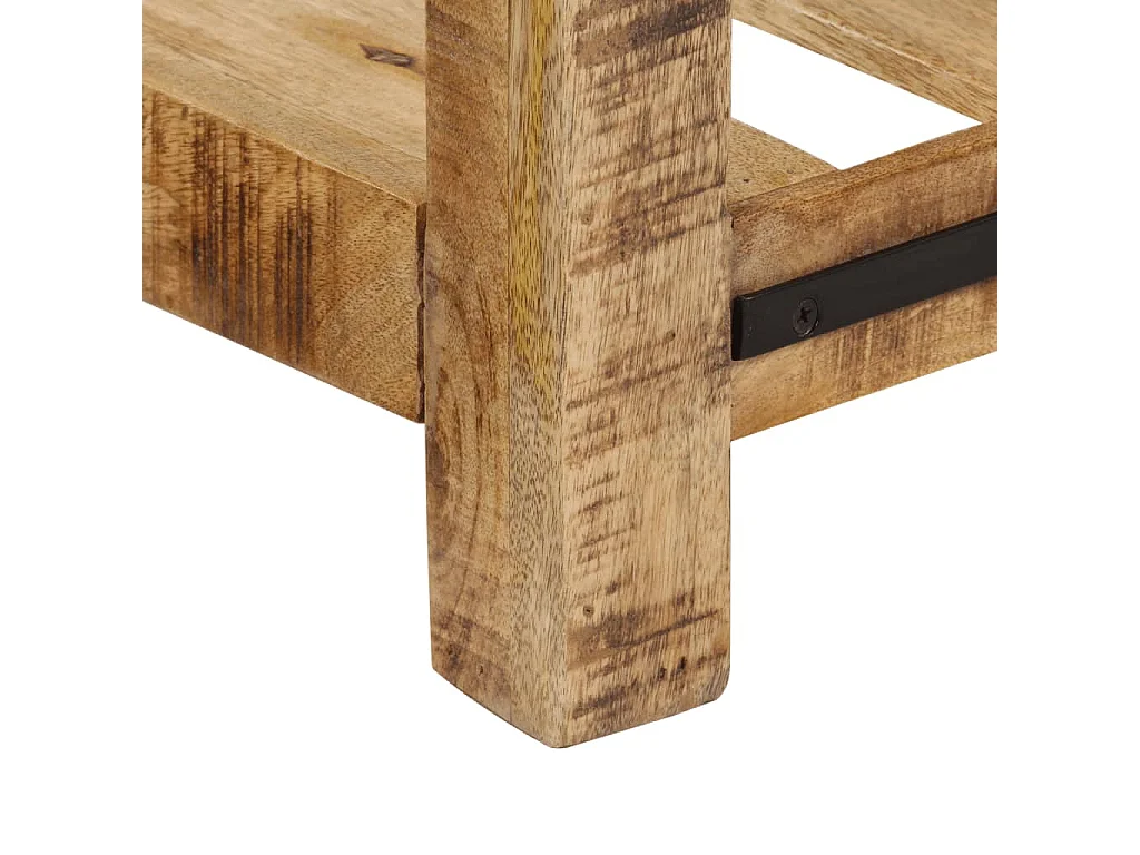 Consolle 100x35x75 cm in legno massello di mango