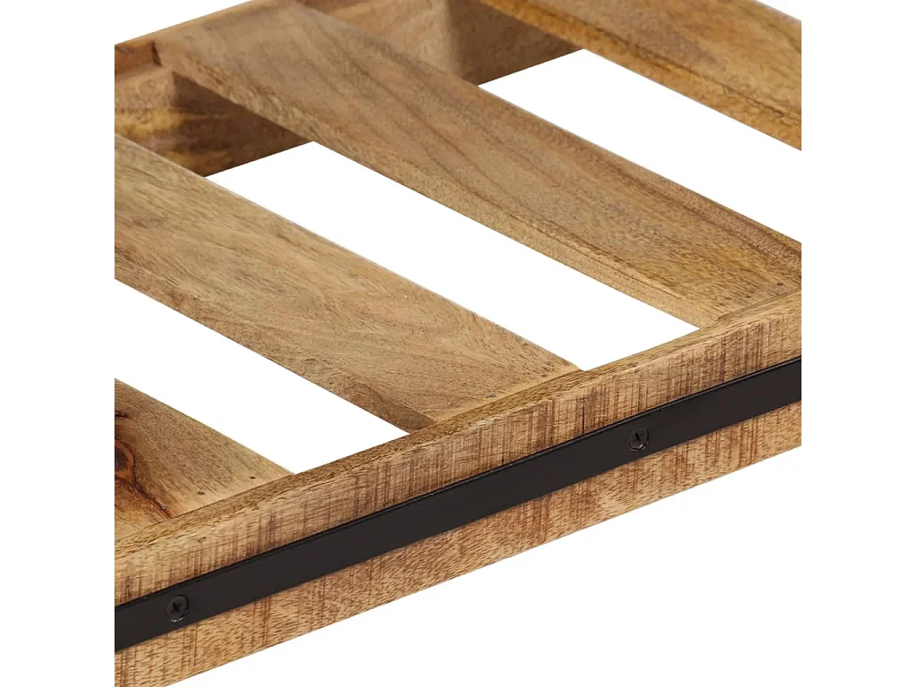 Consolle 100x35x75 cm in legno massello di mango