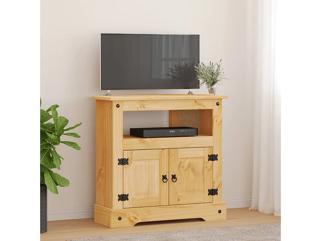 Consolle Gamma Corona Pino messicano 80x43x78 cm