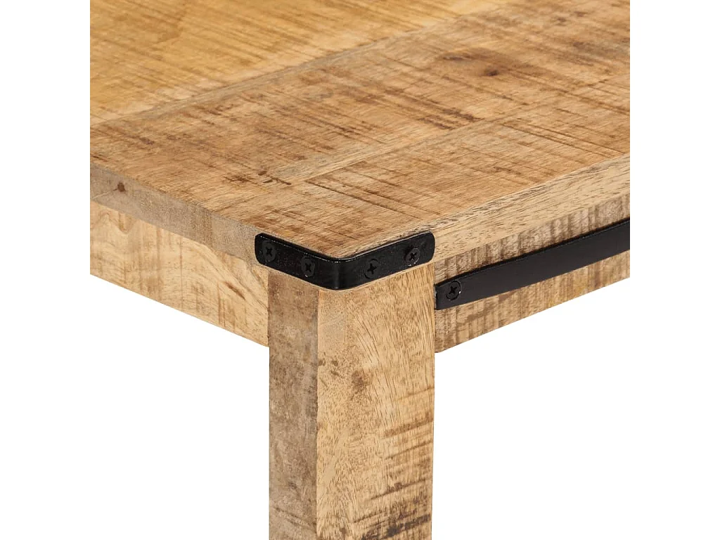 Table console 100x35x75 cm bois de manguier massif