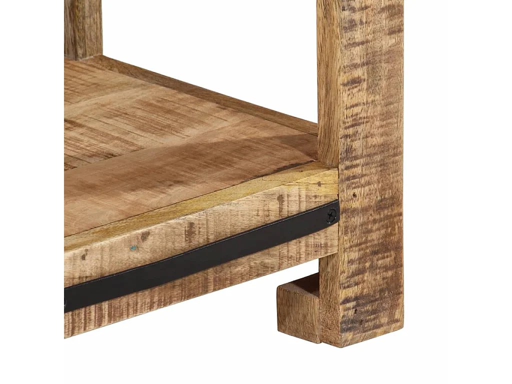 Table console 100x35x75 cm bois de manguier massif