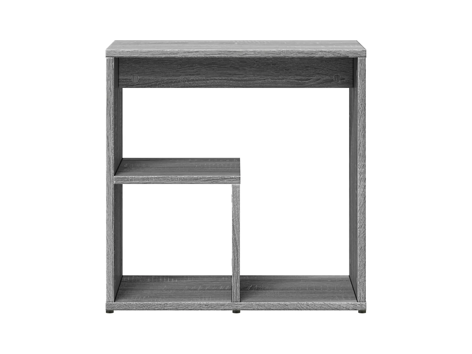 Tables d'appoint 2 pcs sonoma gris 50x30x50cm bois d'ingénierie
