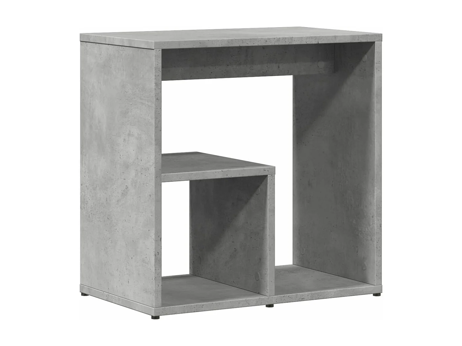 Beistelltisch Betongrau 50x30x50 cm Holzwerkstoff