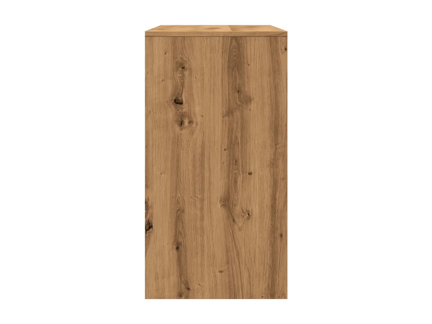 Handgefertigter Konsolentisch aus Eichenholz, 89 x 41 x 76,5 cm, Holzwerkstoff