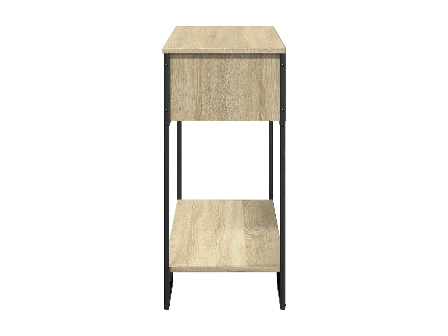 Consolle in rovere Sonoma 100x35x74,5 cm in derivati del legno