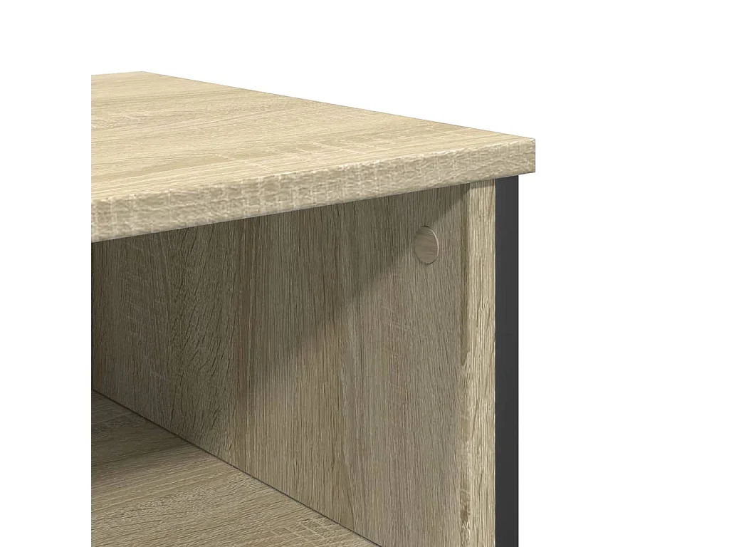 Consolle in rovere Sonoma 100x35x74,5 cm in derivati del legno