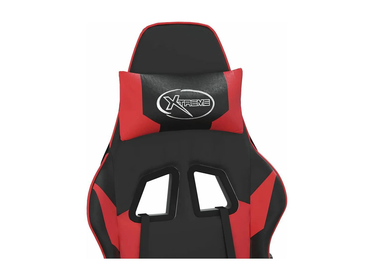 Chaise de jeu Noir et rouge Similicuir