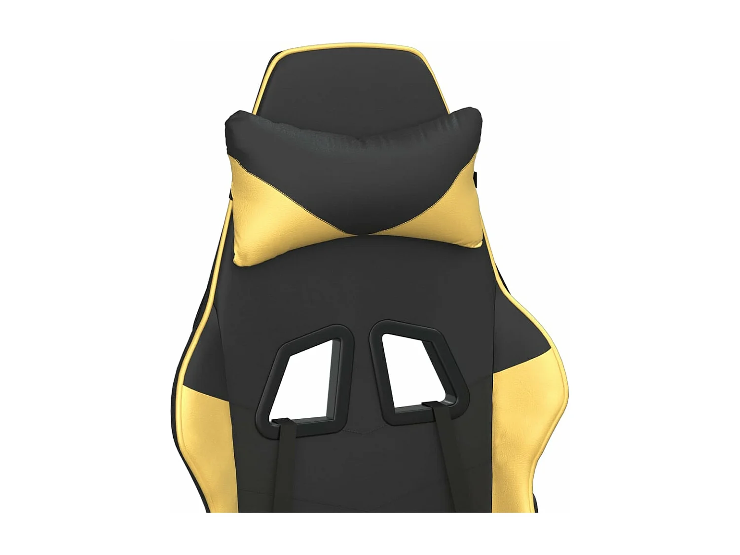 Chaise de jeu Noir et doré Similicuir