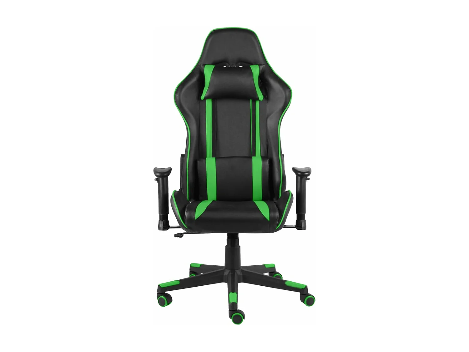 Chaise de jeu pivotante Vert PVC