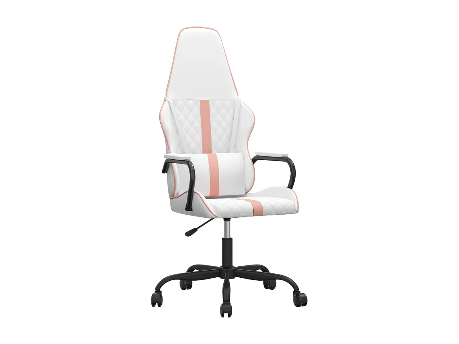 Chaise de jeu Blanc et rose Similicuir