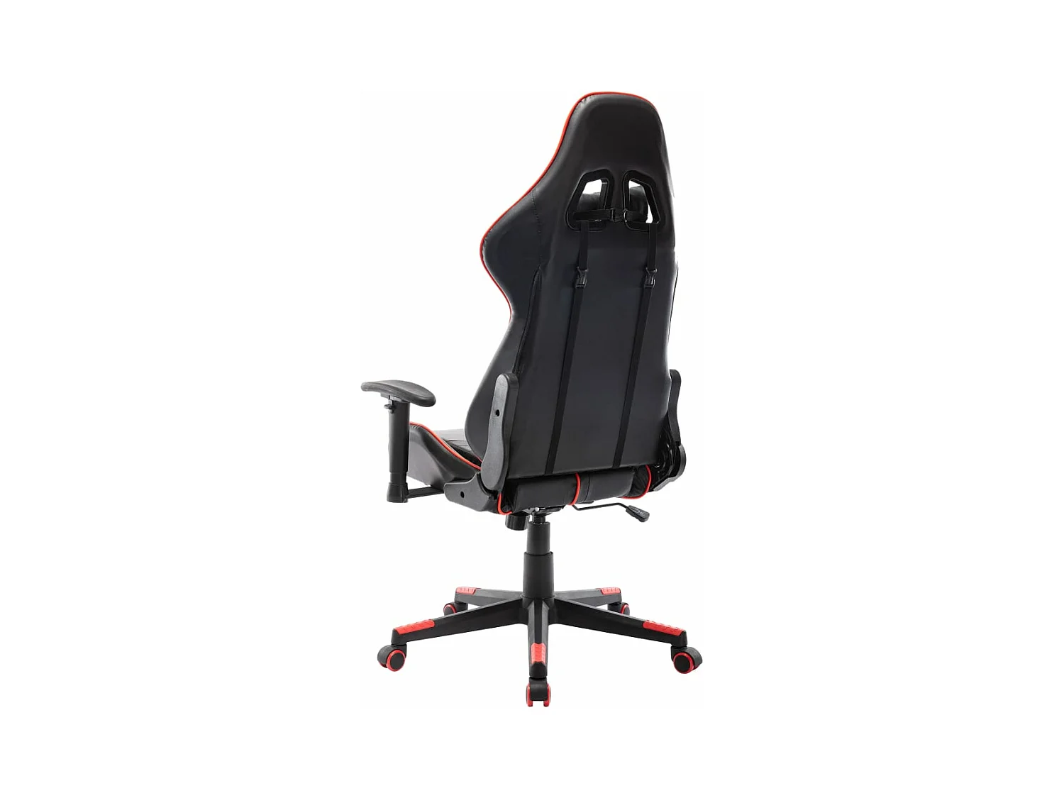 Chaise de jeu Noir et rouge Cuir artificiel