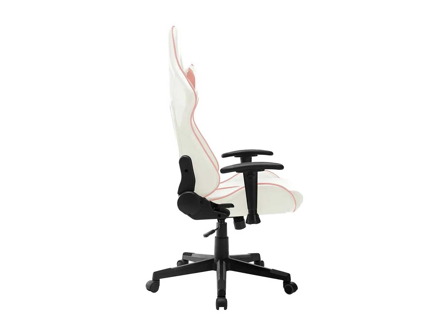 Chaise de jeu Blanc et rose Cuir artificiel