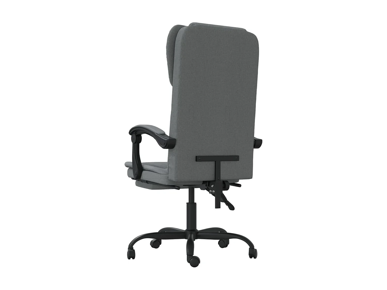 Fauteuil inclinable de bureau Gris foncé Tissu