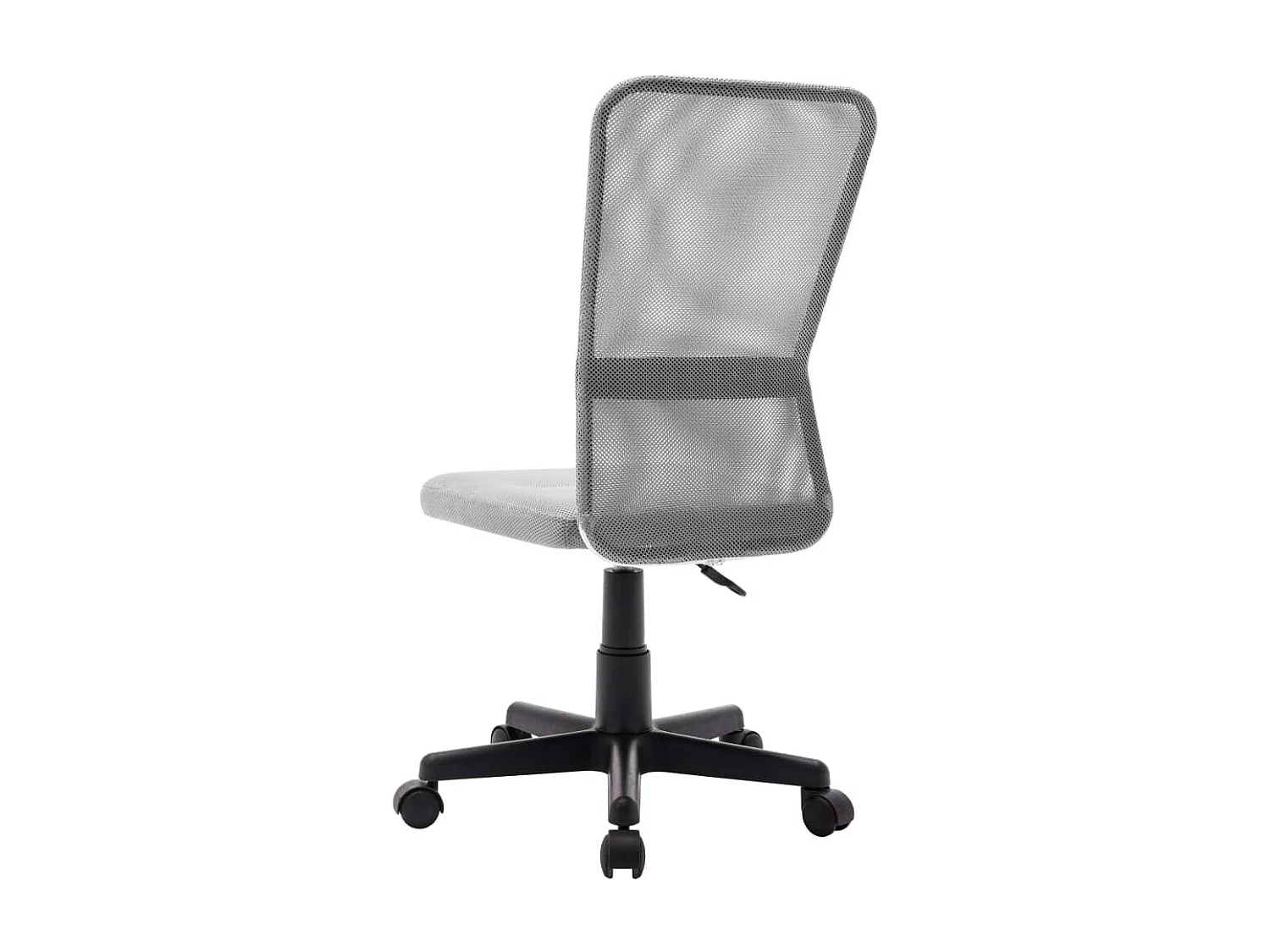 Chaise de bureau Gris 44x52x100 cm Tissu en maille