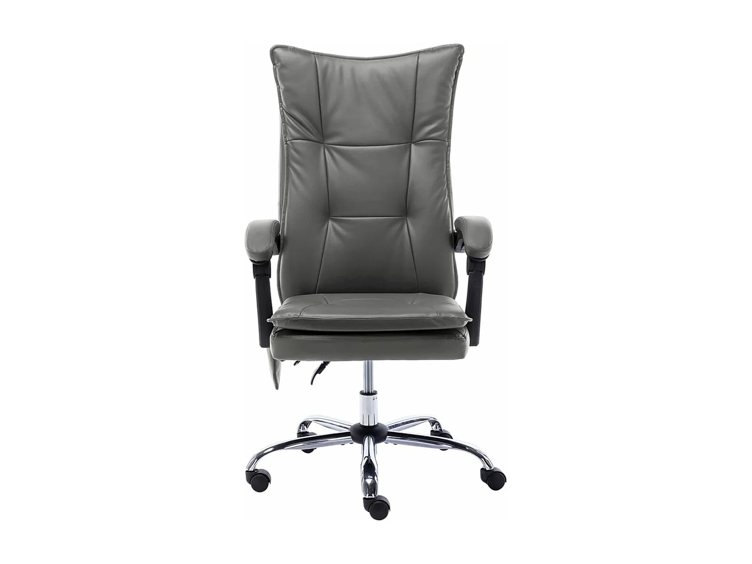 Chaise de bureau de massage Anthracite Similicuir