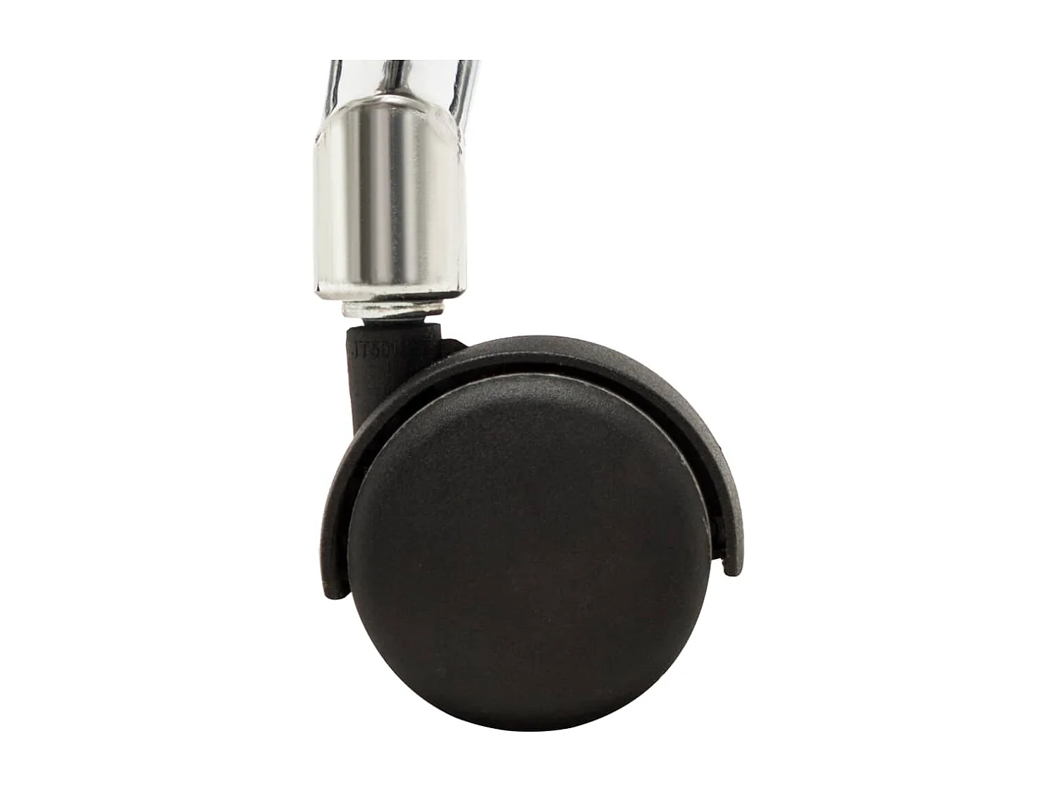 Cadeira de escritório Creme Madeira curvada e couro sintético