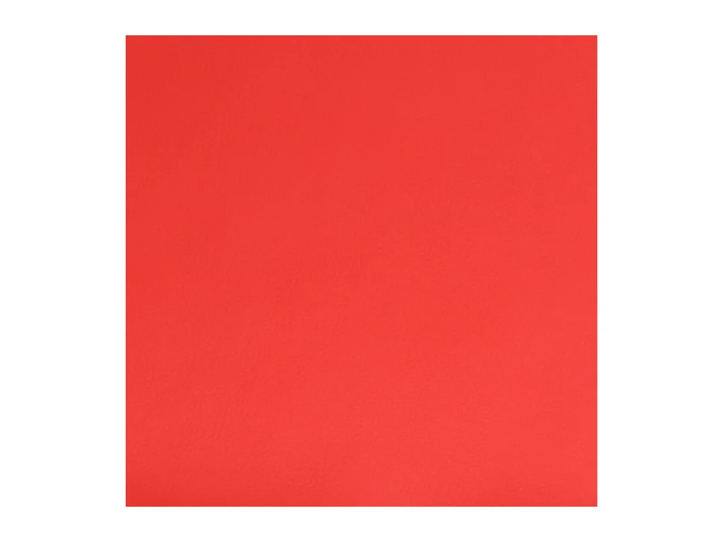 Silla de oficina de piel sintética roja