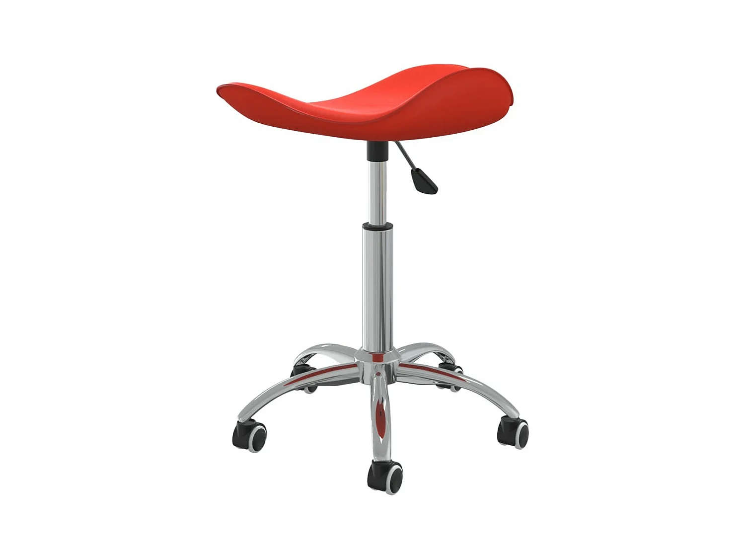 Chaise de bureau Rouge Similicuir